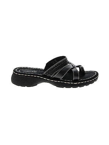 Comfort Plus by Predictions Solid Black Sandals Size 8 1/2 - 42% off