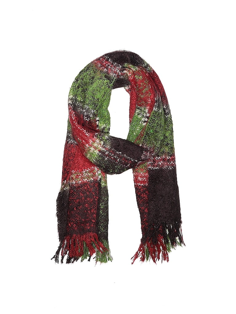 Jacques D'Albry Tweed Burgundy Scarf One Size - 81% off | ThredUp