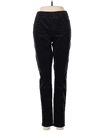 Eileen Fisher Solid Black Cords Size M (Petite) - 81% off