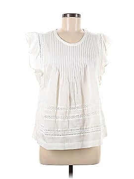 OUTERKNOWN Short Sleeve Blouse (view 1)