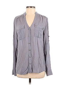 Express Long Sleeve Button-Down Shirt (view 1)