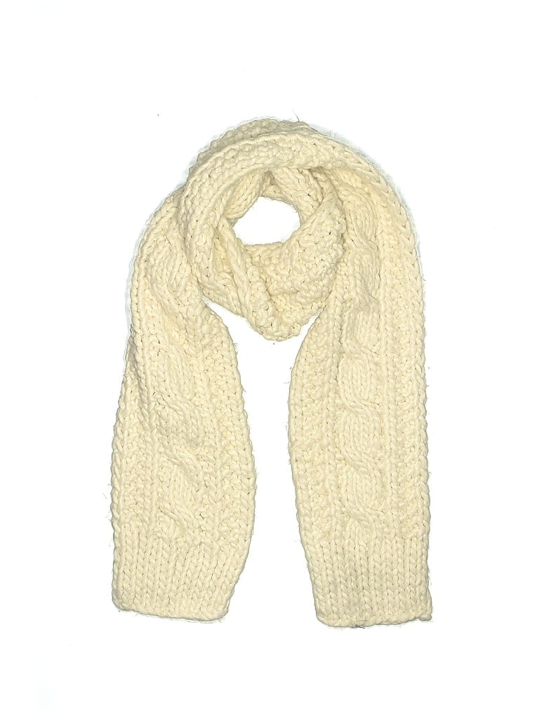 Abercrombie & Fitch Ivory Scarf One Size - photo 1