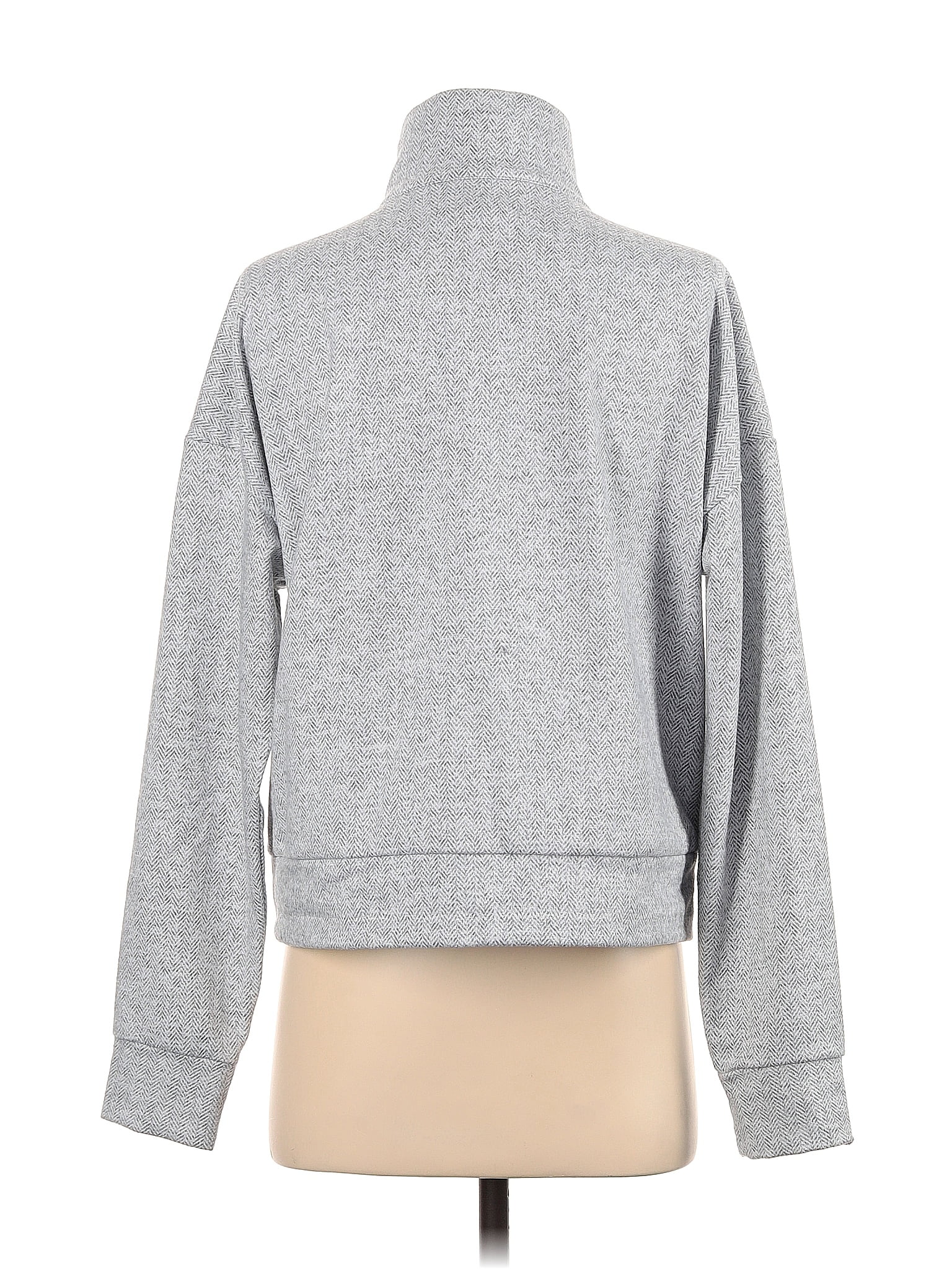 Kyodan Color Block Marled Gray Pullover Sweater Size P - Sm - 48% off