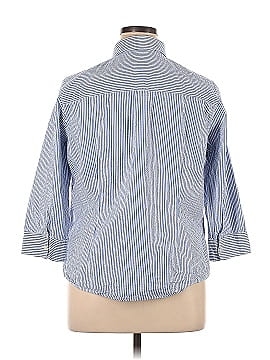 L.L.Bean 3/4 Sleeve Button-Down Shirt (view 2)