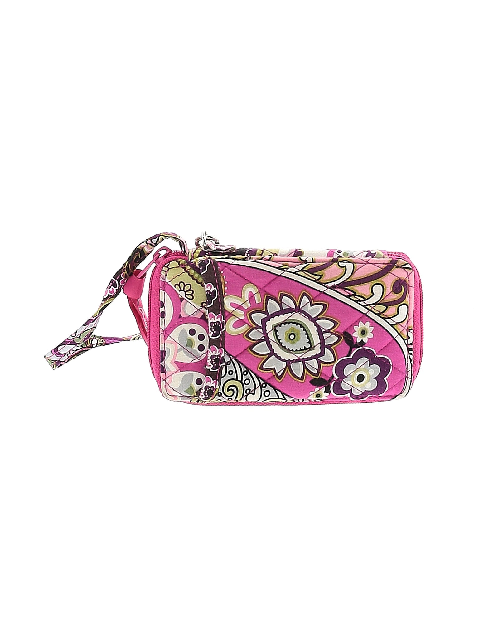 Lucky Dots Front Zip Wristlet