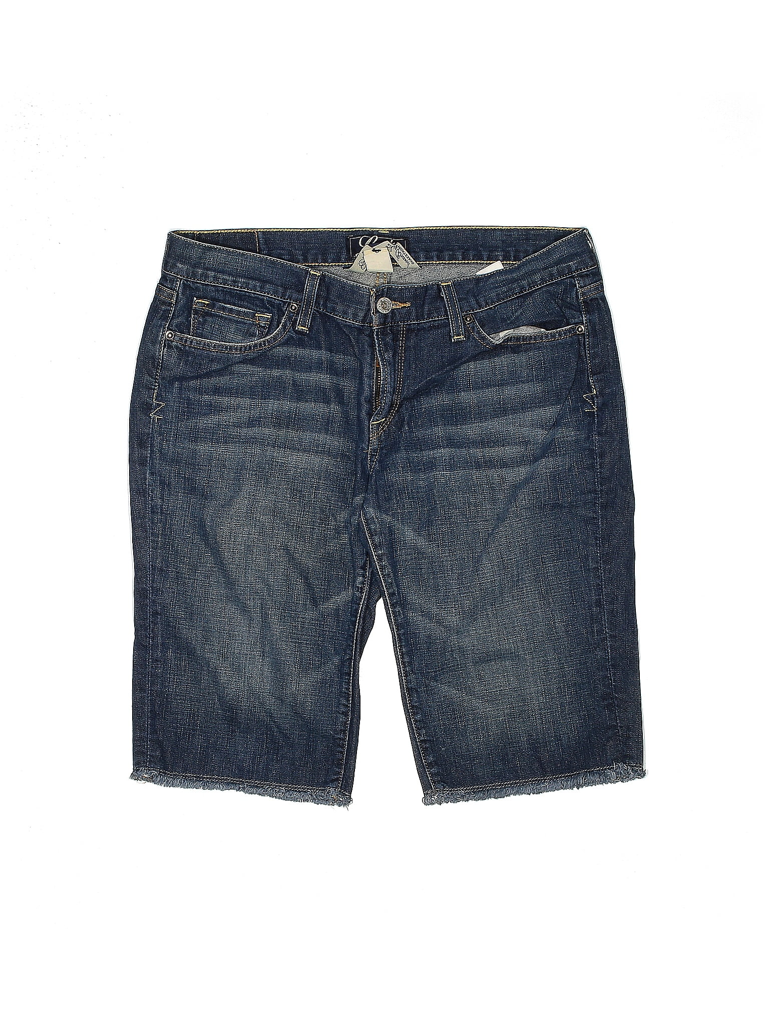 Lucky Brand Gene Montesano Mens Jeans 32 Blue Distressed Denim Pants  Straight