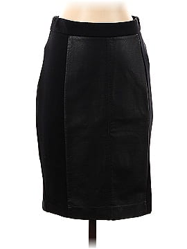 Nicole by Nicole Miller Faux Leather Skirt (view 1)