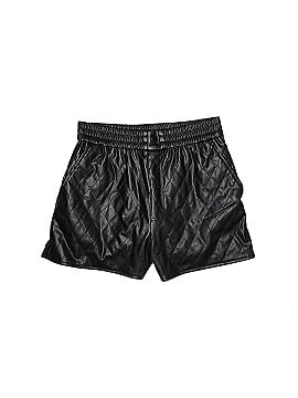 Entro Faux Leather Shorts (view 1)