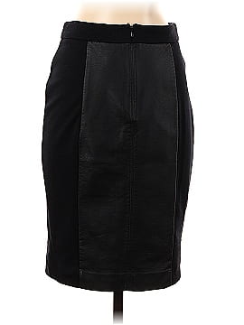 Nicole by Nicole Miller Faux Leather Skirt (view 2)