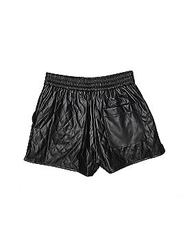 Entro Faux Leather Shorts (view 2)
