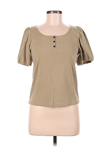 Madewell 3/4 Sleeve Blouse - front