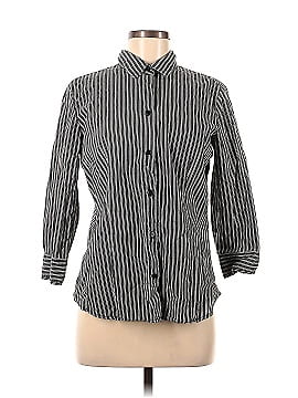 New York & Company 3/4 Sleeve Button-Down Shirt (view 1)