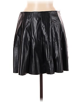 Talulah New York Faux Leather Skirt (view 1)