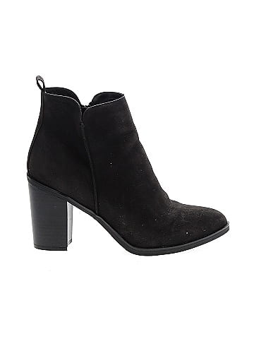ladies black ankle boots size 7