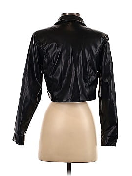 Missguided Faux Leather Jacket (view 2)