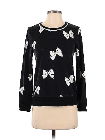 Kate Spade New York Color Block Floral Black Pullover Sweater Size XS - 68%  off