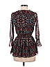 Ella Moss 100% Polyester Black Long Sleeve Blouse Size 7 - 8 - photo 2