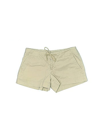 Gap Outlet 100 Cotton Solid Tan Khaki Shorts Size 2 58 off