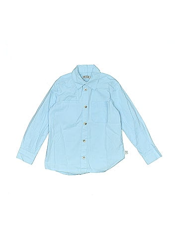 Wheat Long Sleeve Button-Down Shirt (view 1)