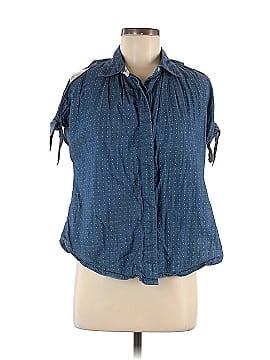 Holding Horses Sleeveless Button-Down Shirt (view 1)