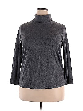 Woman Within Long Sleeve Turtleneck (view 1)