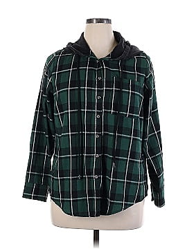 CCX by City Chic Long Sleeve Button-Down Shirt (view 1)