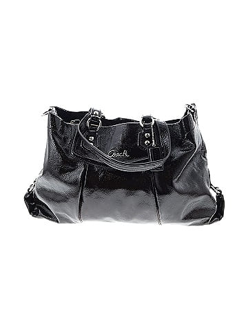 Coach patent leather on sale satchel