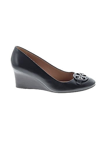 Tory burch best sale wedges black