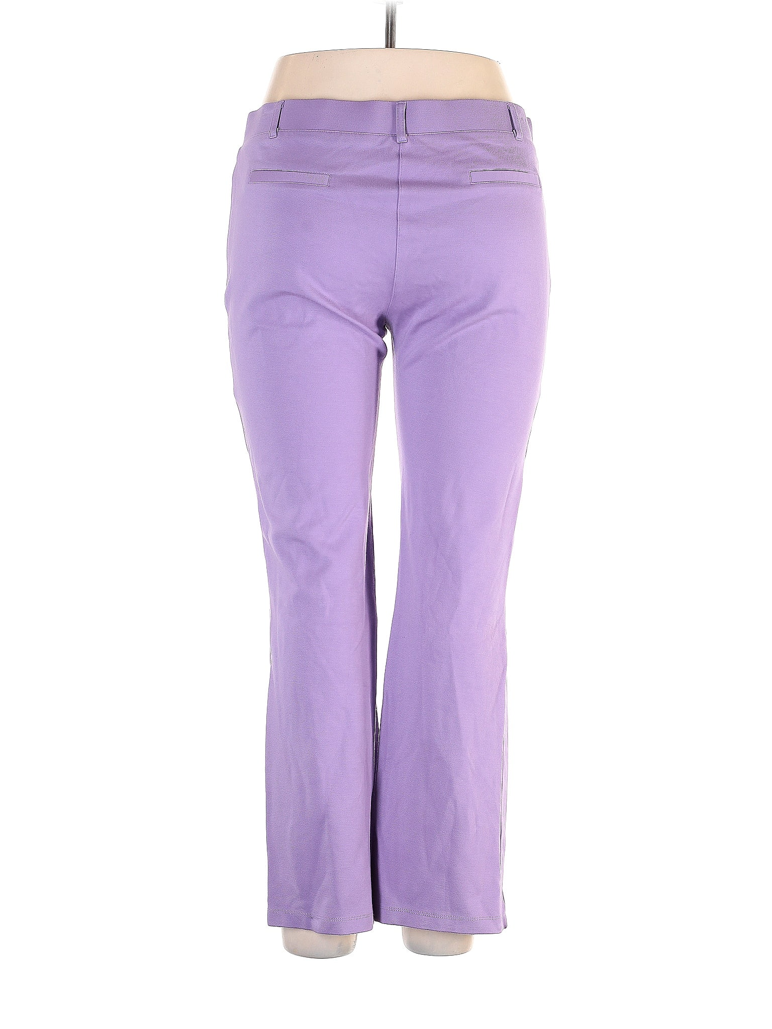Betabrand Polka Dots Purple Casual Pants Size S (Petite) - 72% off