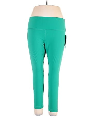 Lululemon Athletica Green Active Pants Size 18 (Plus) - 48% off