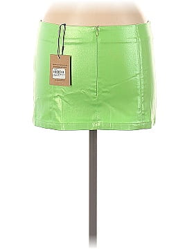 Highrack Studios Faux Leather Skirt (view 2)