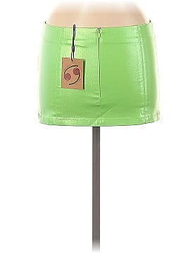 Highrack Studios Faux Leather Skirt (view 2)