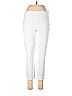 Talbots Solid White Casual Pants Size 8 - photo 1