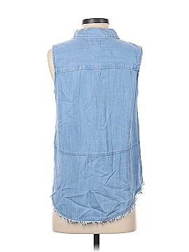 Thread and Supply Sleeveless Button-Down Shirt (view 2)