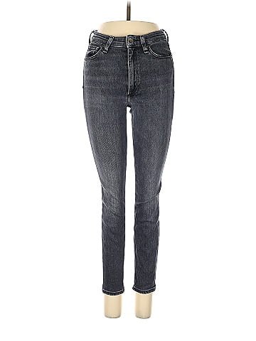 High Rise Sculpt Jeggings in Light Grey Wash - Jeans