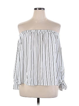 Forever 21 Plus Long Sleeve Blouse (view 1)