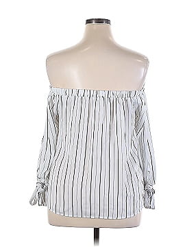 Forever 21 Plus Long Sleeve Blouse (view 2)