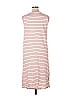 Old Navy 100% Cotton Stripes Pink Casual Dress Size XL - photo 2