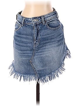 We the Free Denim Skirt (view 1)