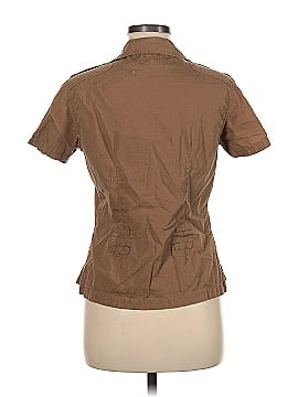 CALVIN KLEIN JEANS Short Sleeve Button-Down Shirt (view 2)