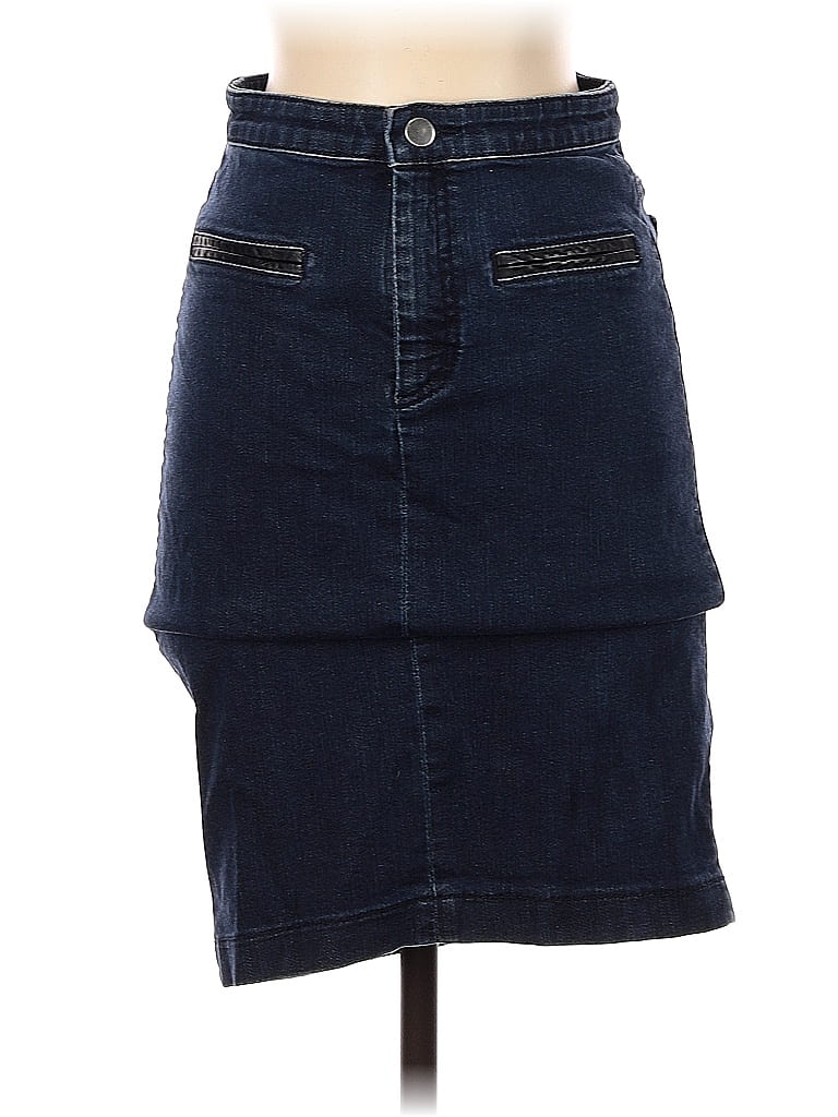 Club Monaco Blue Denim Skirt Size 0 - photo 1