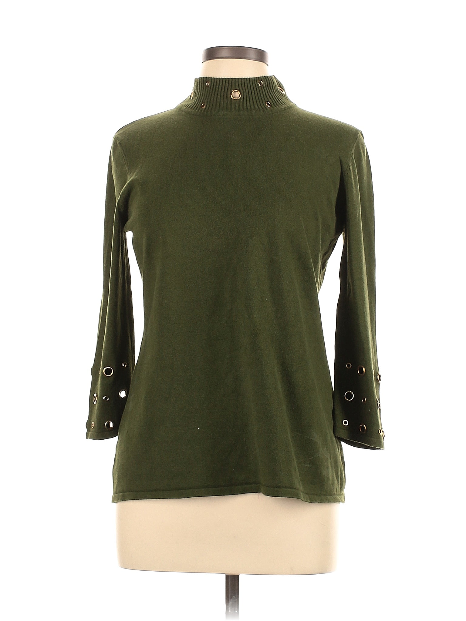 Baldinini Trend Women's Green Viscose Sweater - M
