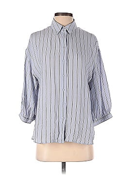 Express 3/4 Sleeve Button-Down Shirt (view 1)