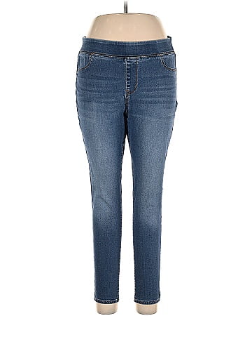 Old Navy Solid Blue Jeggings Size 16 (Petite) - 47% off