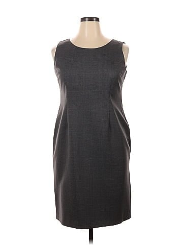 Kasper solid sheath outlet dress