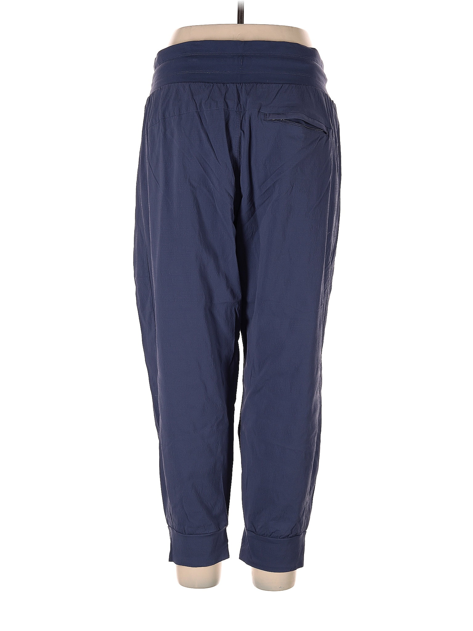 Athleta Solid Blue Active Pants Size 6 - 53% off