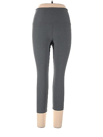 Beyond Yoga Solid Gray Yoga Pants Size XL - 52% off
