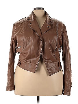A Beautiful Soul Faux Leather Jacket (view 1)