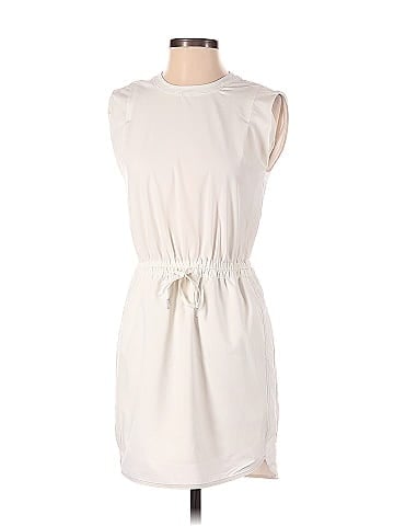 Calia by Carrie Underwood Solid White Ivory Casual Dress Size XS - 51% off