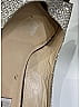 Jimmy Choo 100% Leather Jacquard Marled Snake Print Brocade Silver Heels Size 41 (EU) - photo 8